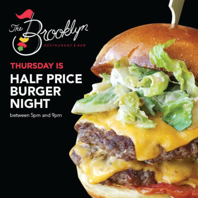 Brooklyn Half Price Burger Thursdays